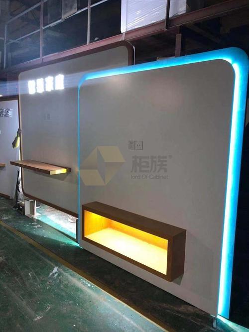 新款電信智能家居展示背柜 業務辦理臺批發廠家